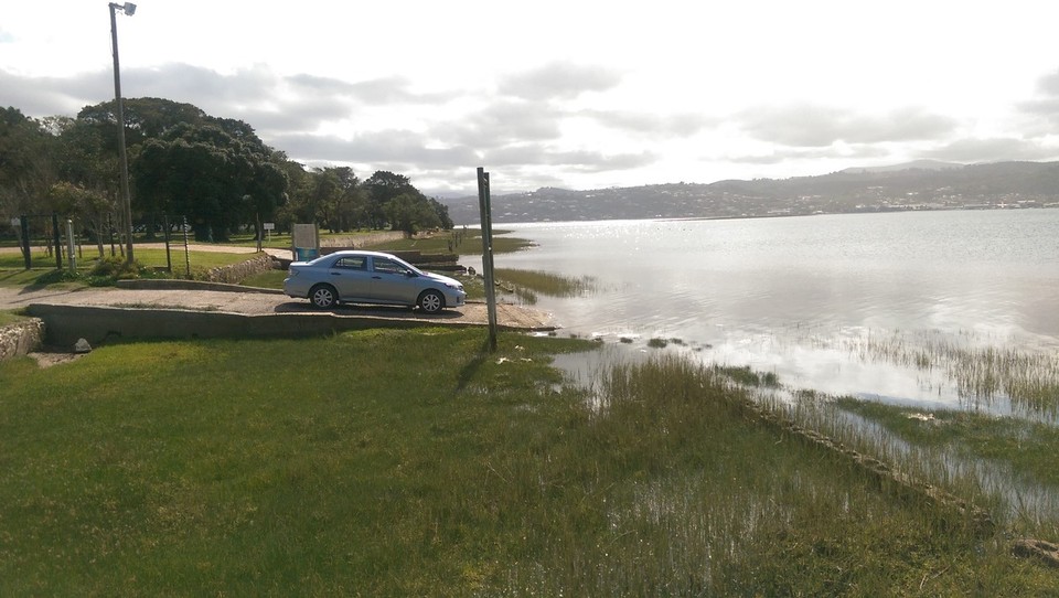 Südafrika - Knysna - ....na hoffentlich hält die Handbremse....