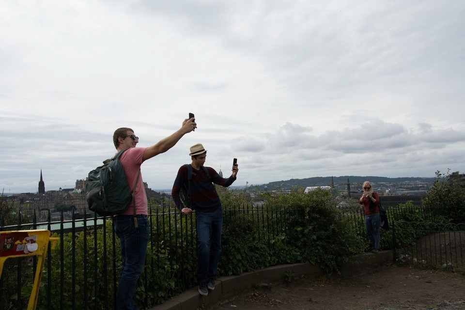 United Kingdom - Edinburgh - Edinburgh selfie time