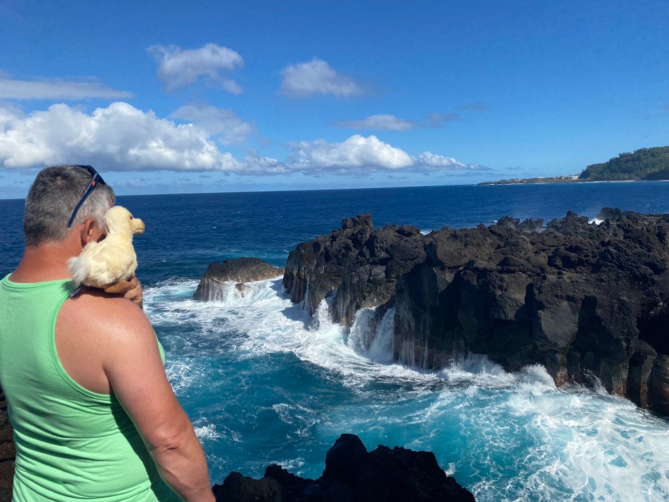 Réunion - Saint-Pierre - Das Wasser ist so beeindruckend mächtig