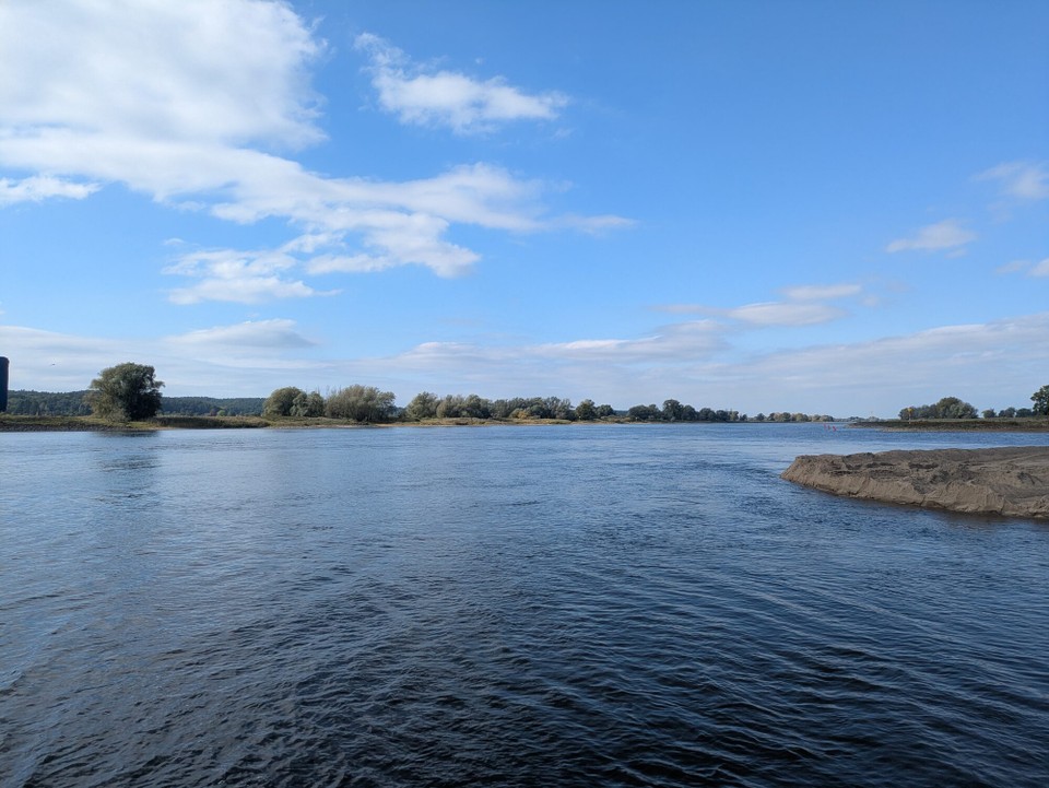 Deutschland - Lenzen (Elbe) - AUF der Elbe ist es fast noch schöner als neben ihr.