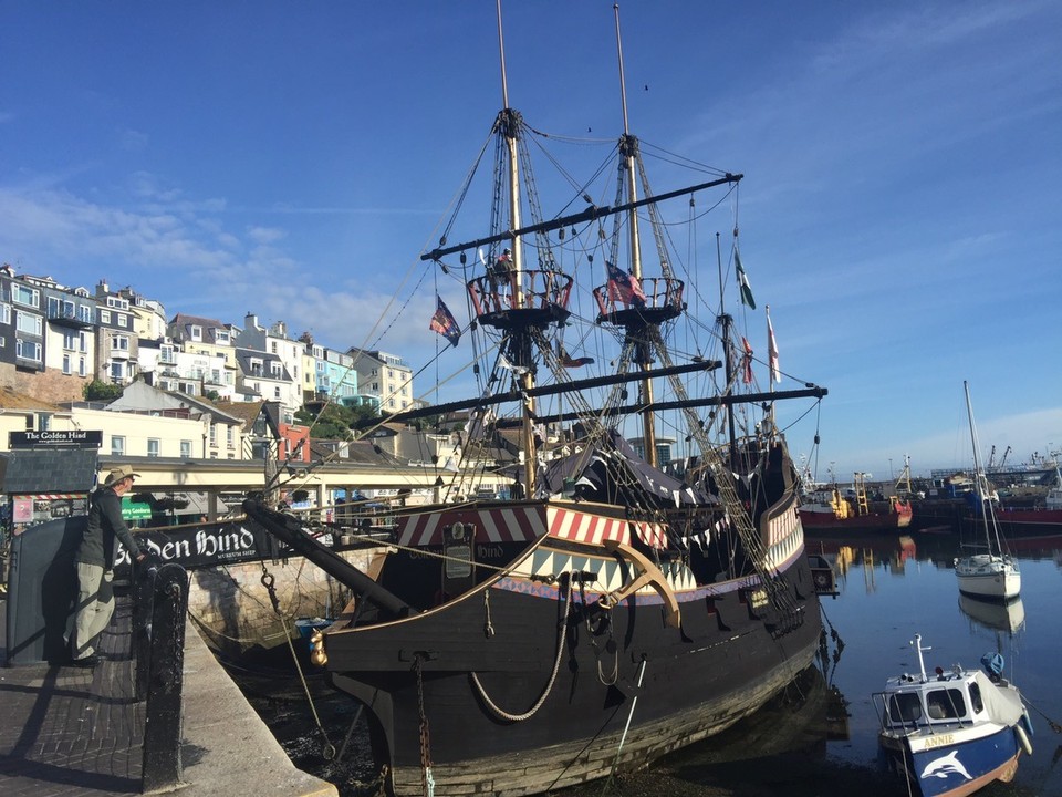  - United Kingdom, Torquay, Torbay - Brixham. The Golden Hind. 1577-1580. 