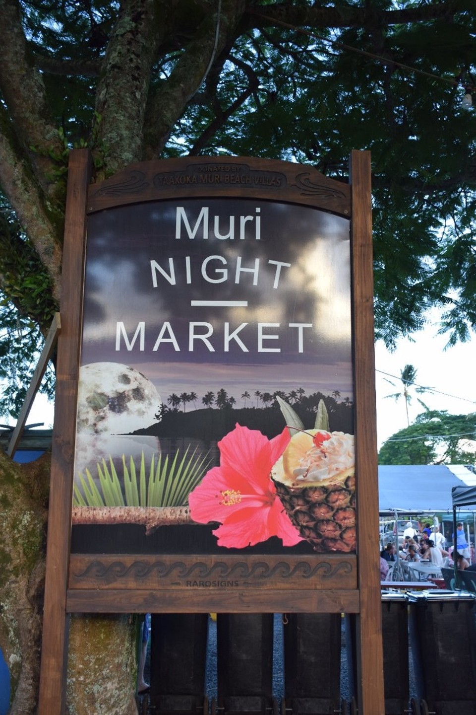 Cookinseln - Rarotonga - Dieser Streetfood-Markt findet jeden zweiten Tag statt und hat eine tolle Atmosphäre