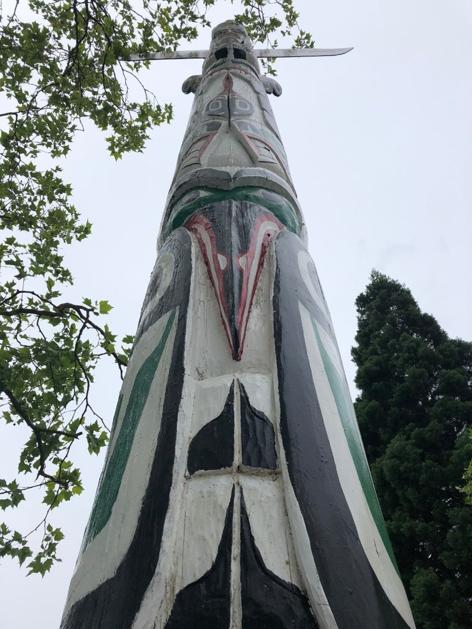 Canada - Vancouver - That's a big pole...