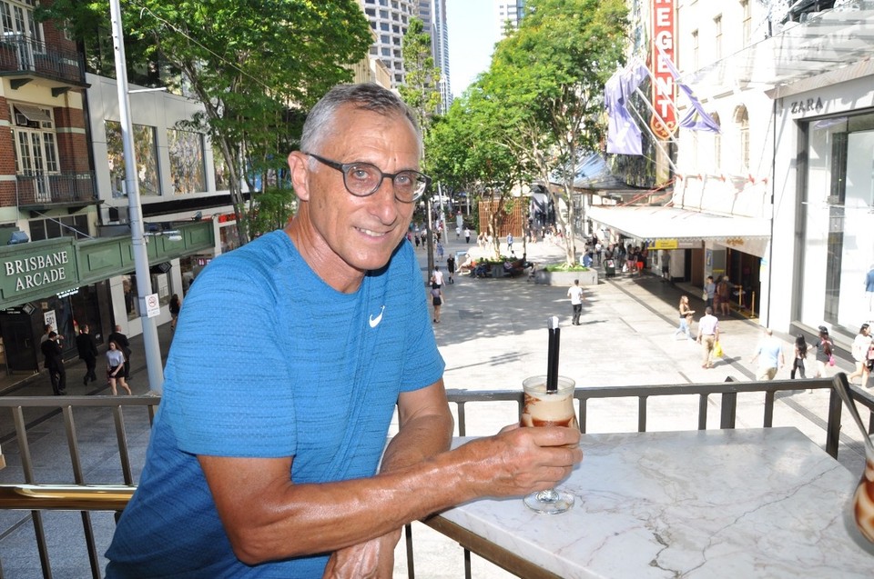 Australien - Teneriffe - Erholung bei einem Eiskaffee