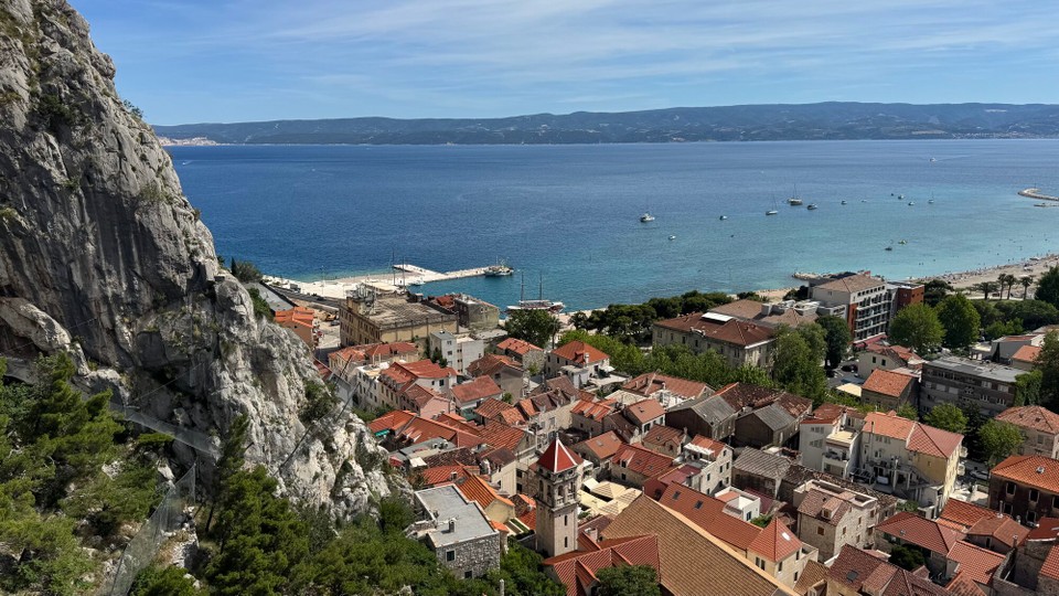 Kroatien - Split - Ok, auch ich wollte die schöne Aussicht genießen.