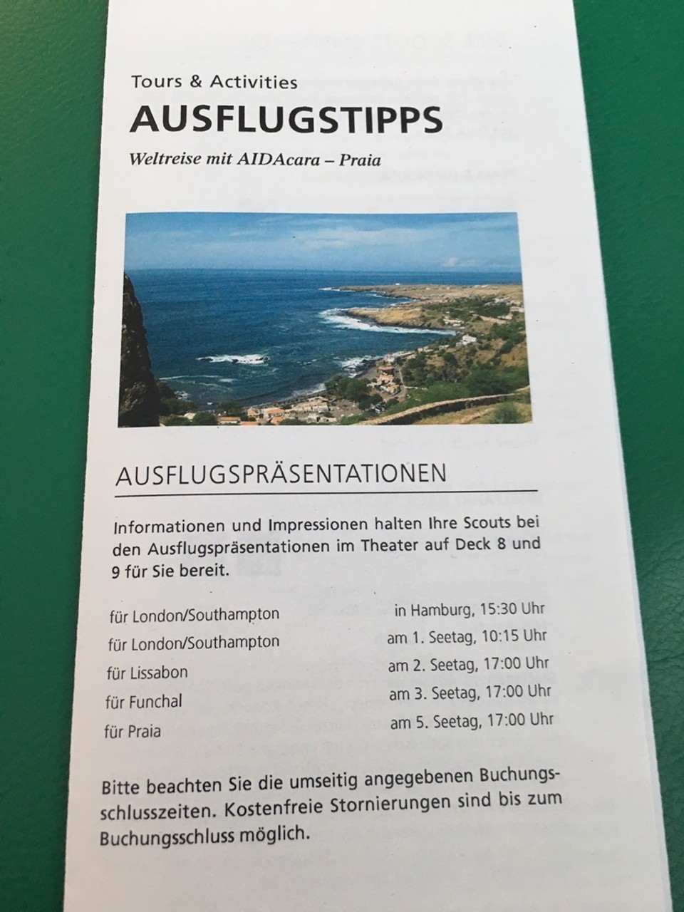  - Nordatlantik - Für Morgen - Kapverdischen Inseln - Praia
