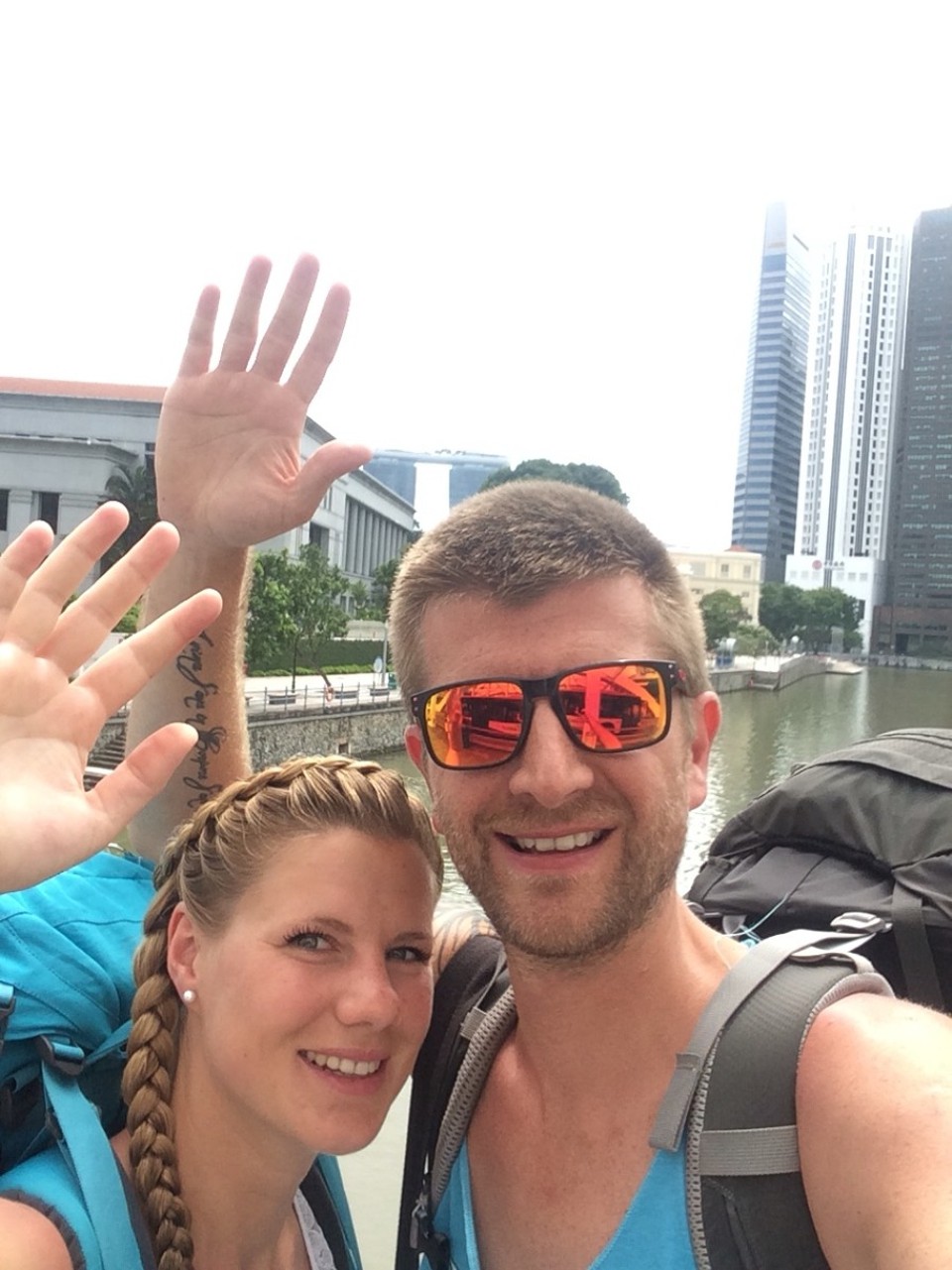 Singapur - Singapur - Tschüss Singapur, weiter geht's nach Sydney.