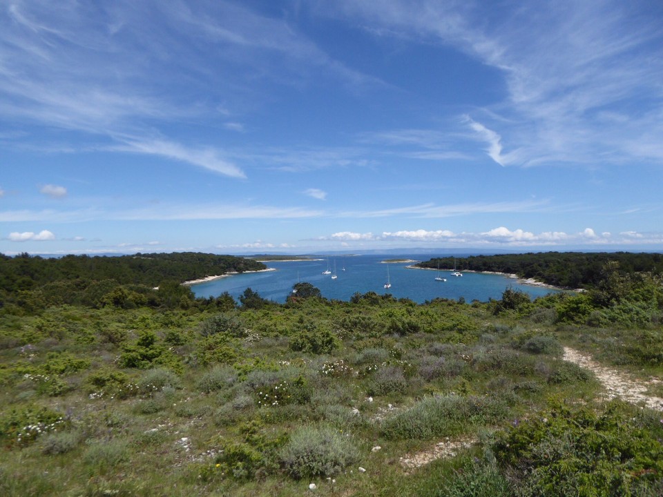 Kroatien - Medulin - Der Blick in eine Bucht
