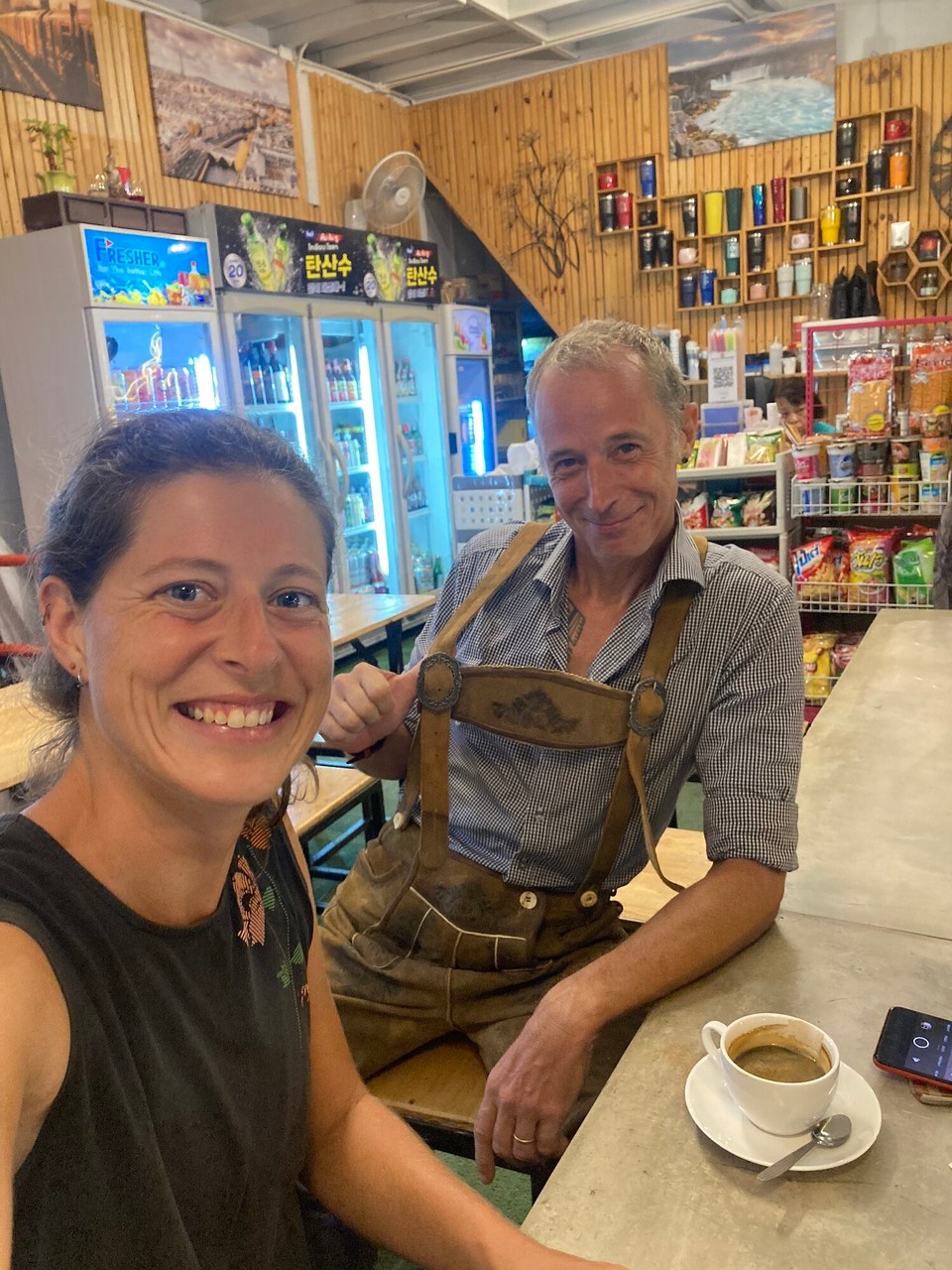 Thailand - Chiang Mai - Abends: Abschiedsgetränk 🥲