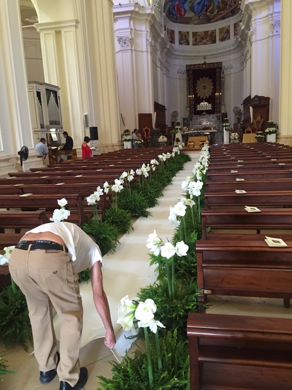 Italien - Noto - letzte Vorbereitungen …