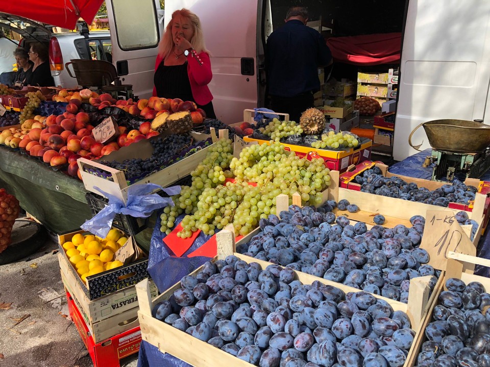 Kroatien - Pazin - Markttag Pazin