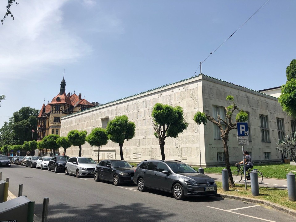 Slowenien - Laibach - Tivoli Eingang