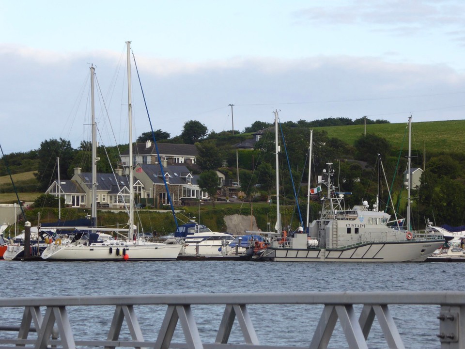 Ireland - Kinsale - Avalon almost hidden behind the Custaim Launch.