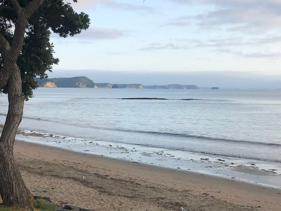 Neuseeland - Whangarei - Blick auf die Hibiscus-Coast und den red beach. 