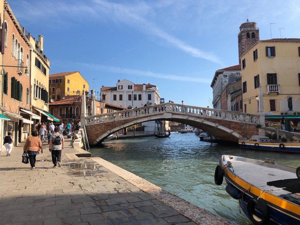 Italien - Venedig - Frisch in Venedig von Board gegangen