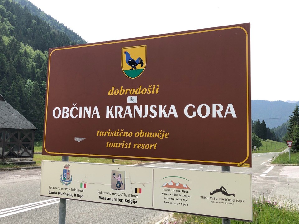 Slowenien - Kranjska Gora - Grenze zu Slowenien über den Wolkenpass eingereist