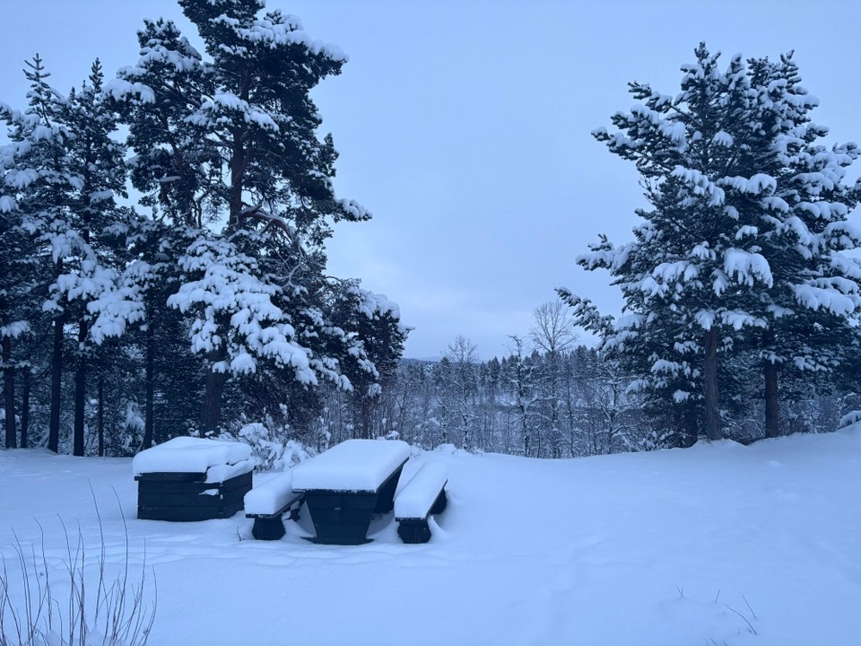 Schweden - Kiruna - Neuschnee!