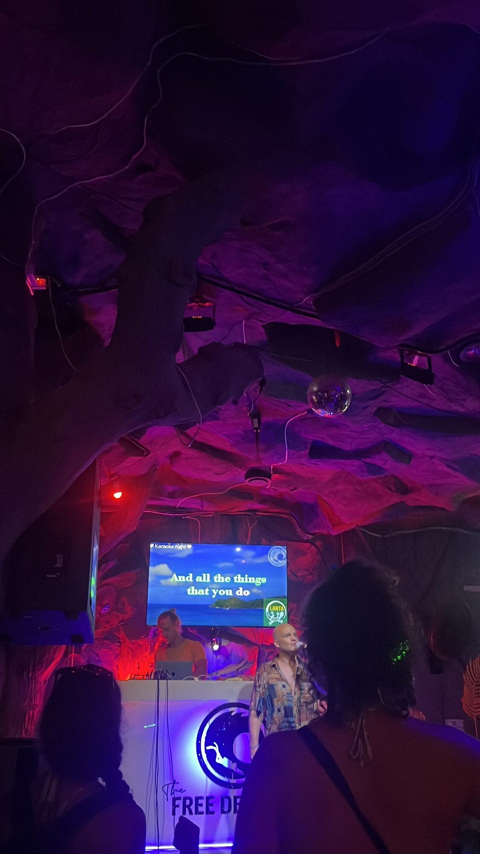 Thailand - Ko Lanta - Found out that most of Koh lanta were at the karaoke bar - no karaoke from me tonight though 