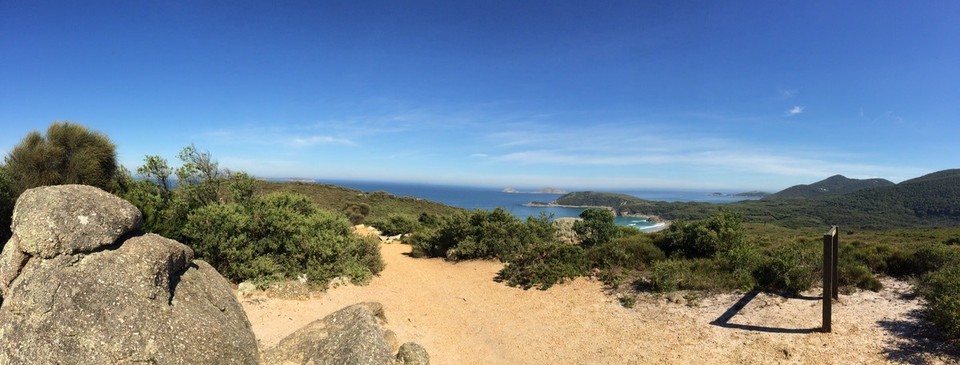 Australia - Tidal River - Hike view. 