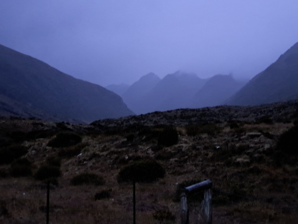 Neuseeland - Mavora Lakes - Regenwetter 