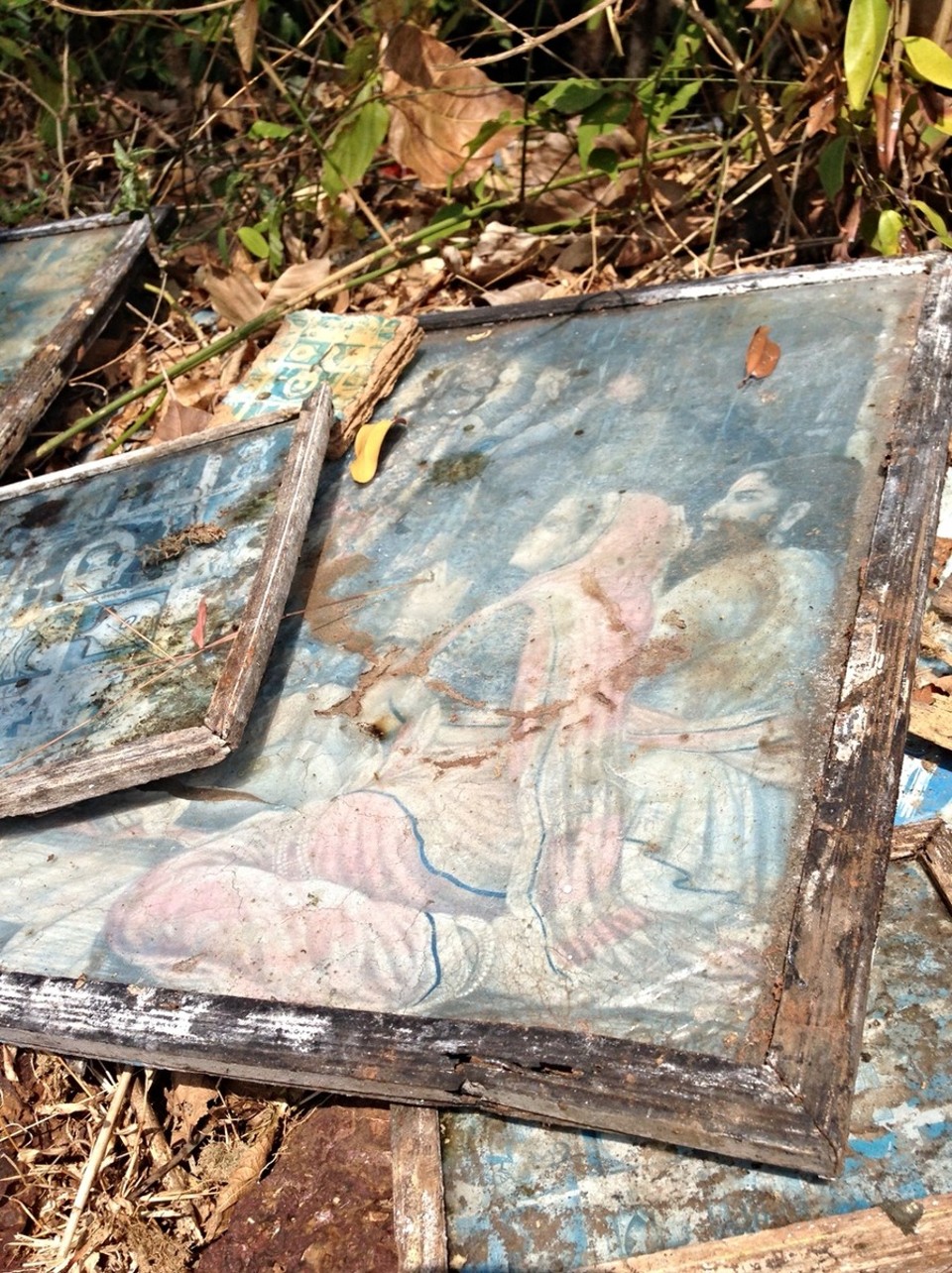 Indien - Gokarna - Bilder unter einem heiligen Baum