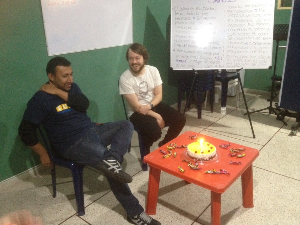 Colombia - Bogotá - Ein Geburtstagsständchen für Juan Manuel und Daniel 