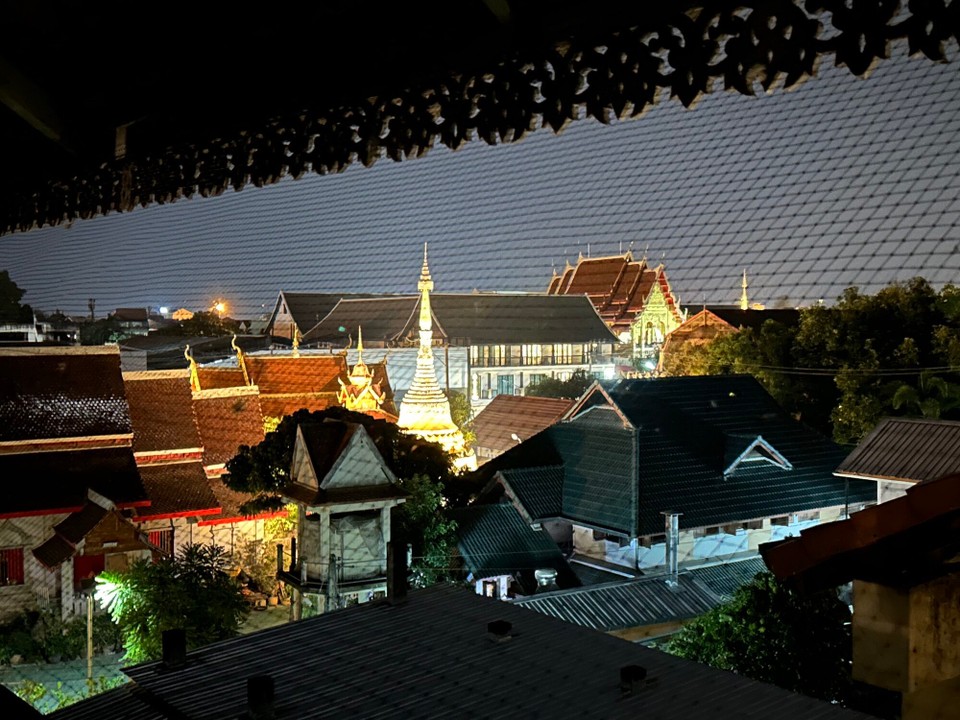 Thailand - Chiang Mai - Der Blick von der Terasse