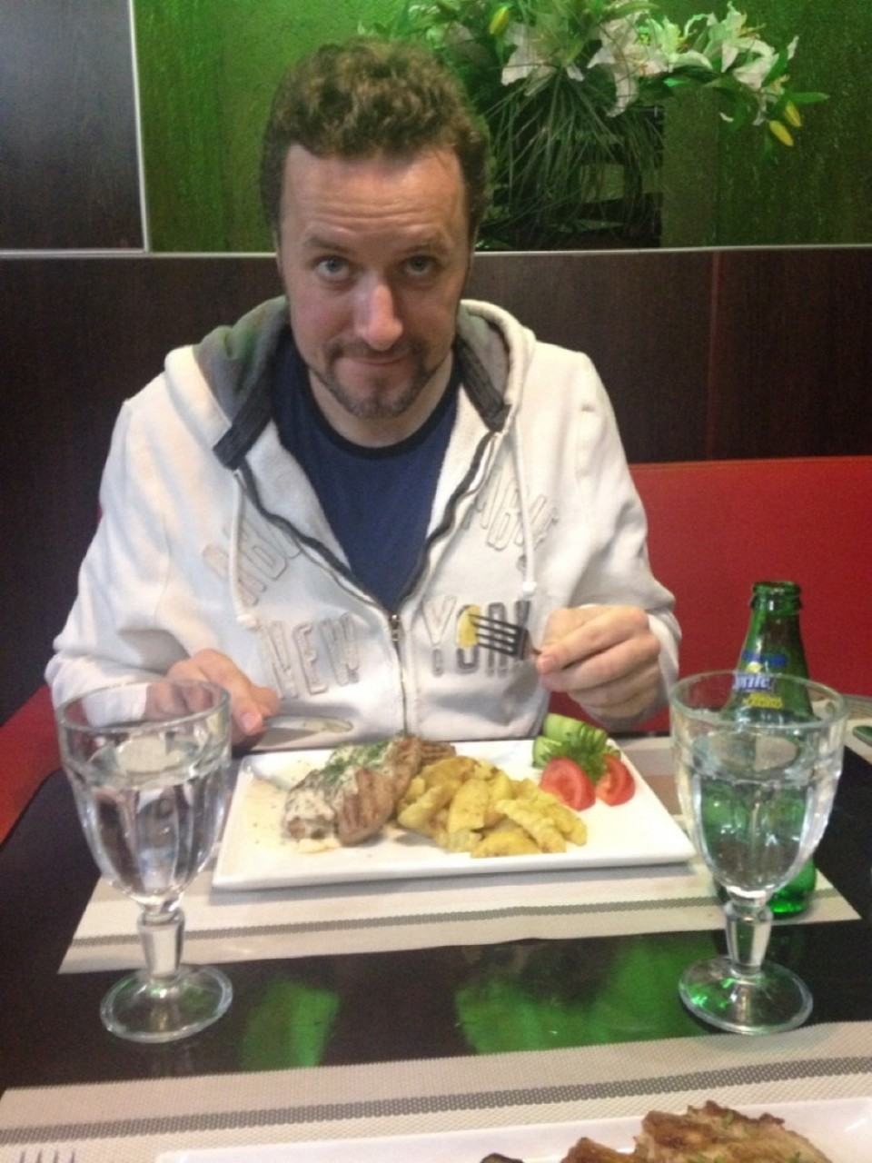 Russia - Irkutsk - Gelukkig kunnen we nog wel foto's van eten maken :-)