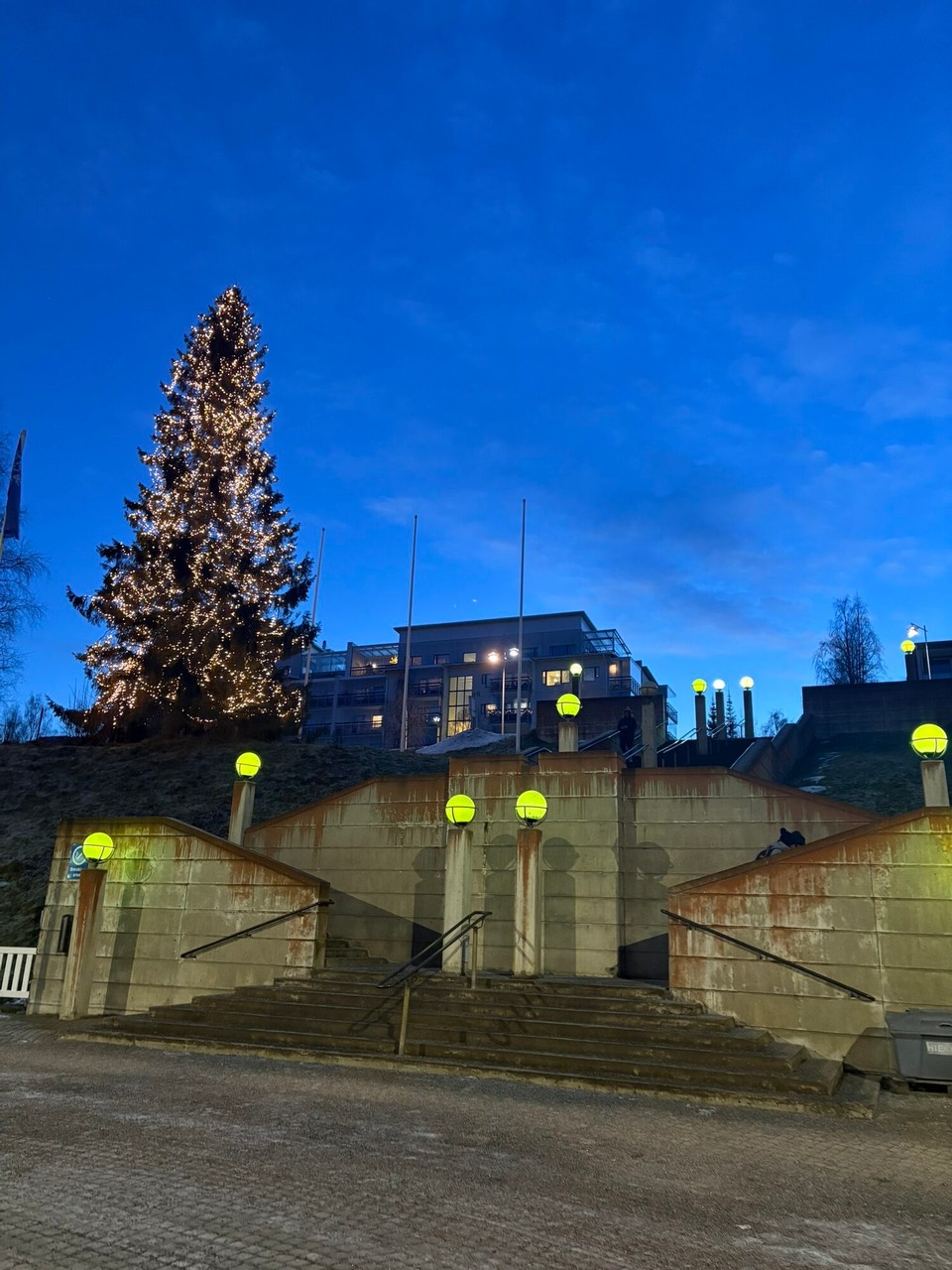 Finnland - Lankojärvi - Rovaniemi gegen 15 Uhr 