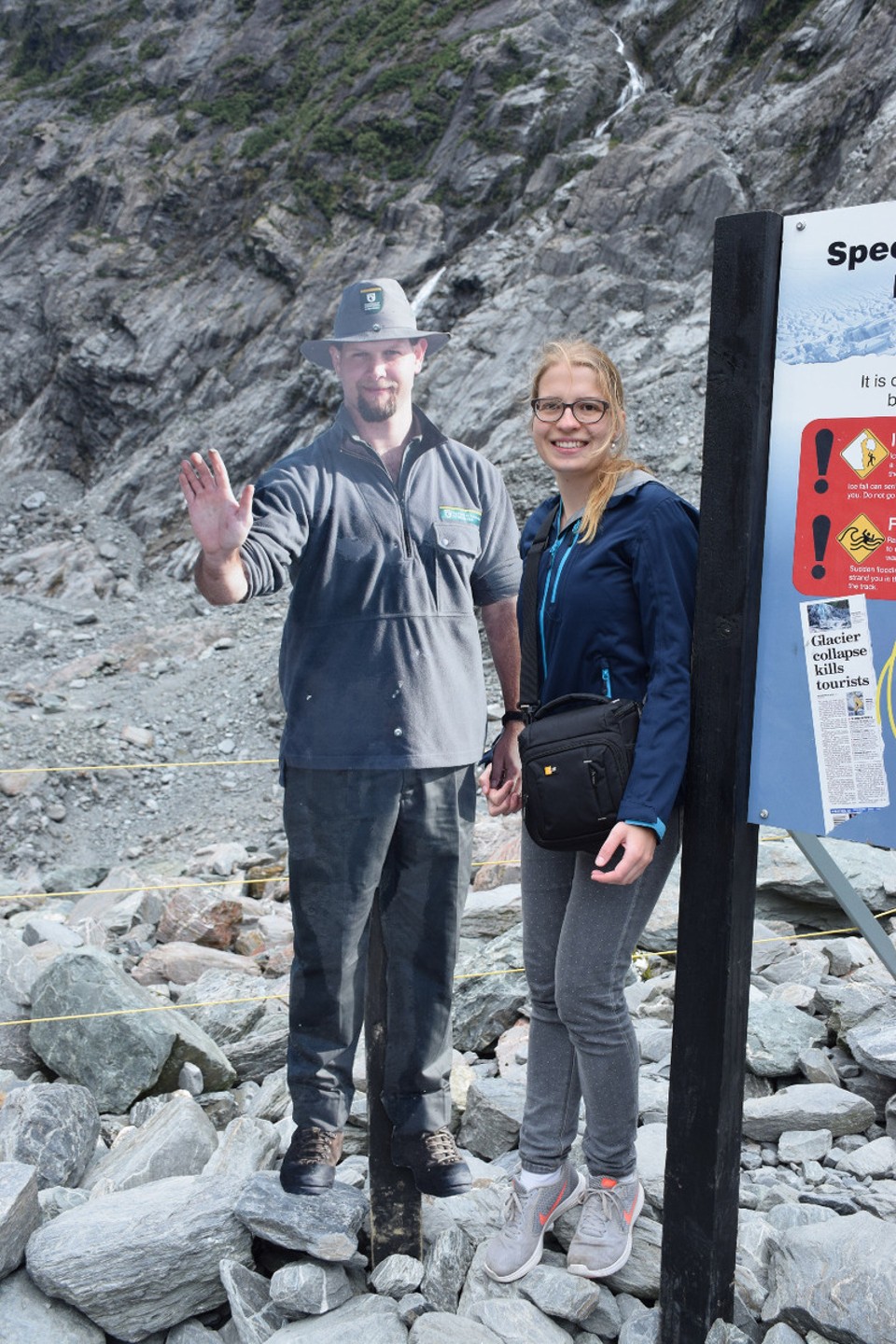 Neuseeland - Franz-Josef-Gletscher - Unser neuer Freund :)