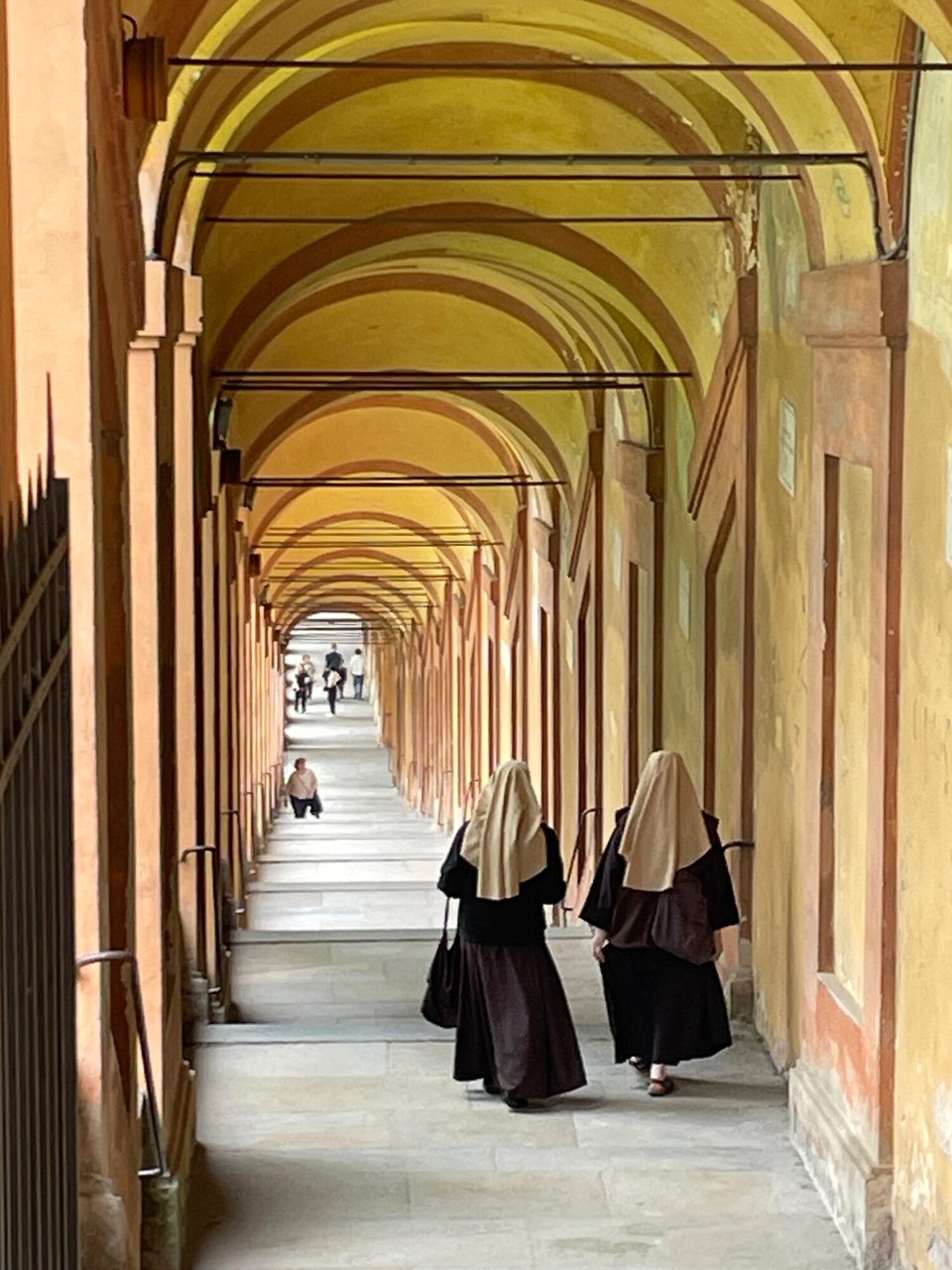 Italien - Bologna - Der Abstieg war leichter - wir hatten nun nicht mehr unser Picknick zu tragen ;-)