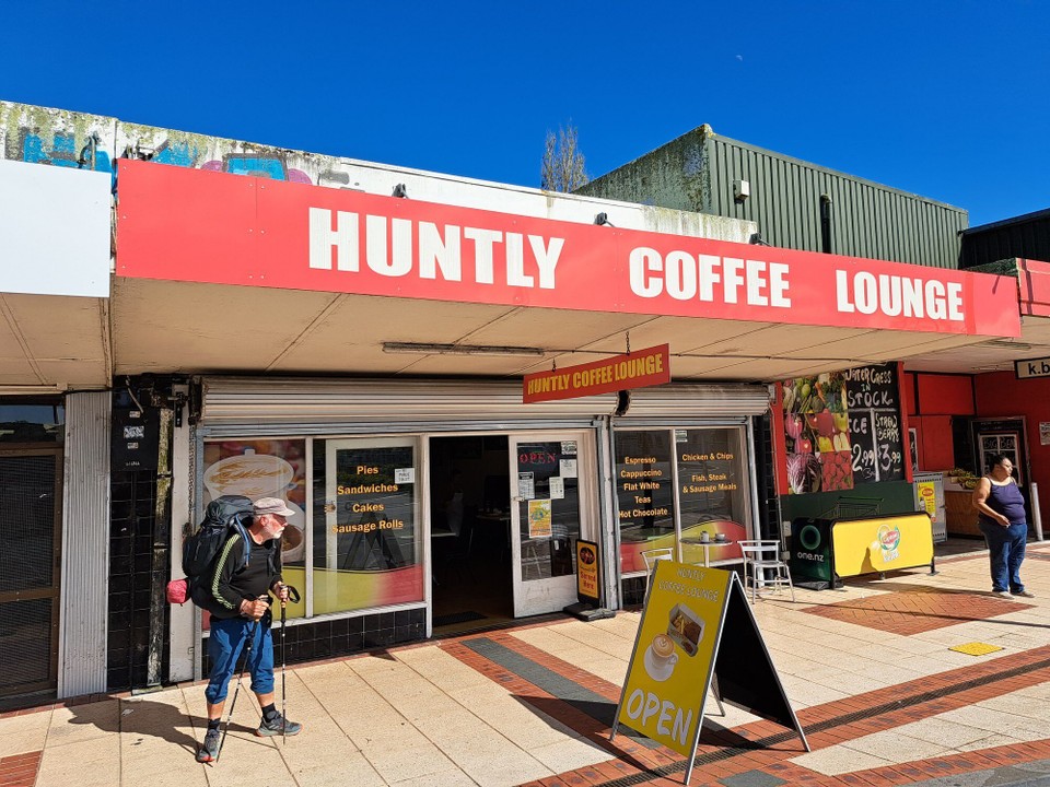 Neuseeland - Ngāruawāhia - Kaffehalt 