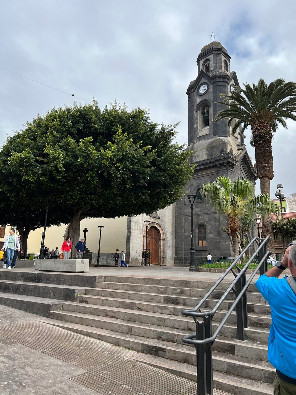 Spanien - Puerto de la Cruz - Hauptkirche von außen