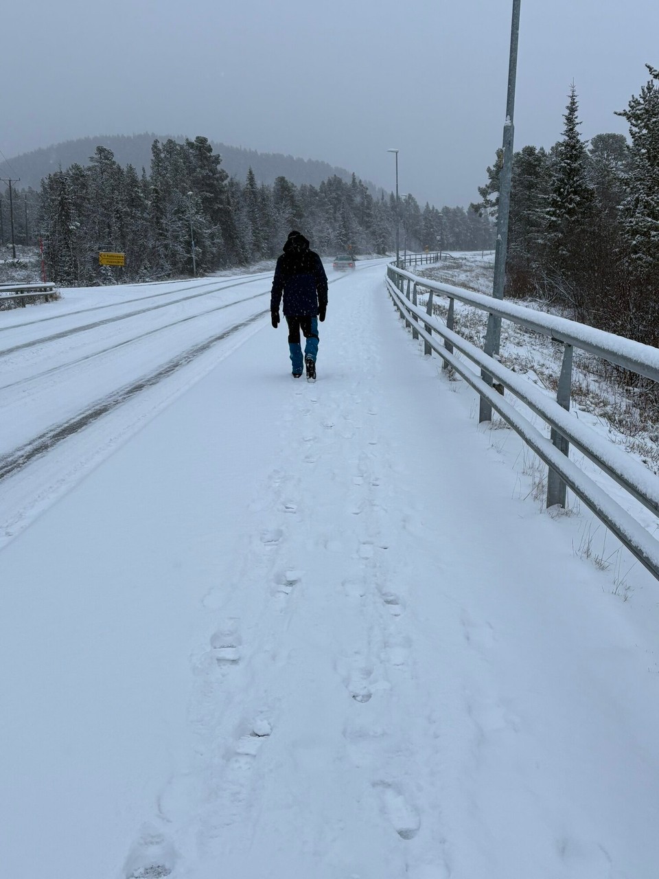 Schweden - Kiruna - Auf geht’s zur Schnee-Wanderung 