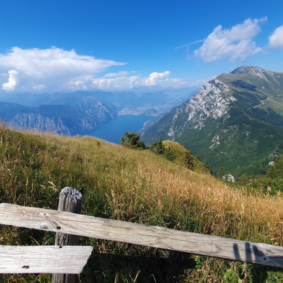 Italien - Monte Baldo - Der nördliche Teil vom Gardasee.