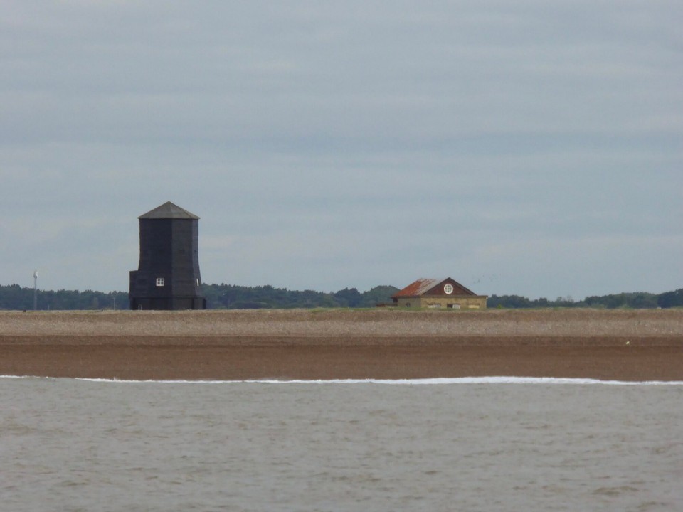 United Kingdom - Southwold - Ostensibly a navigational beacon, in reality Black Beacon was a homing beacon for military aircraft, and also housed experimental radio apparatus. The Power House beside it housed a generator.