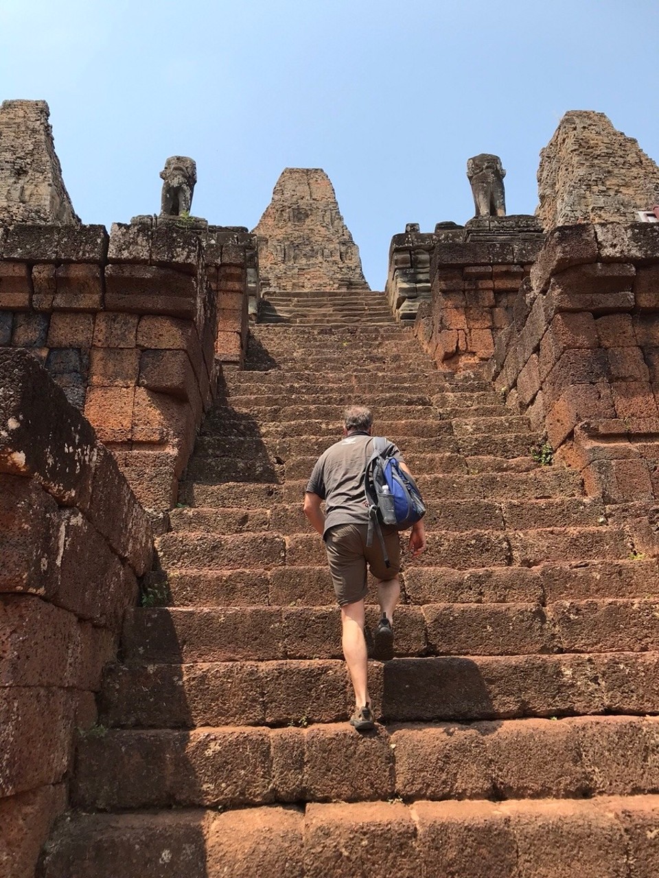 Cambodia - Siem Reap - Indie making a break for it....