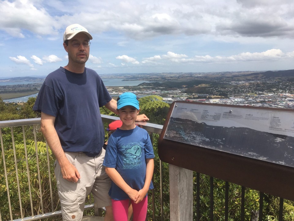 Neuseeland - Raumanga - Auf dem Berg Parihaka, dem Berg des Kriegstanzes.