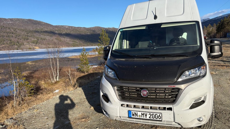 Norwegen - Hovet - Netter Übernachtungsplatz gefunden 