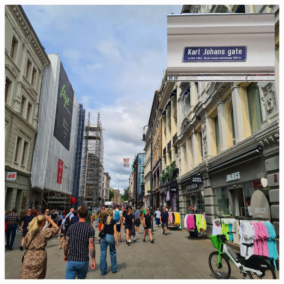 Norwegen - Oslo - Flaniermeile......shoppen für den grooooßen Geldbeutel 💰 