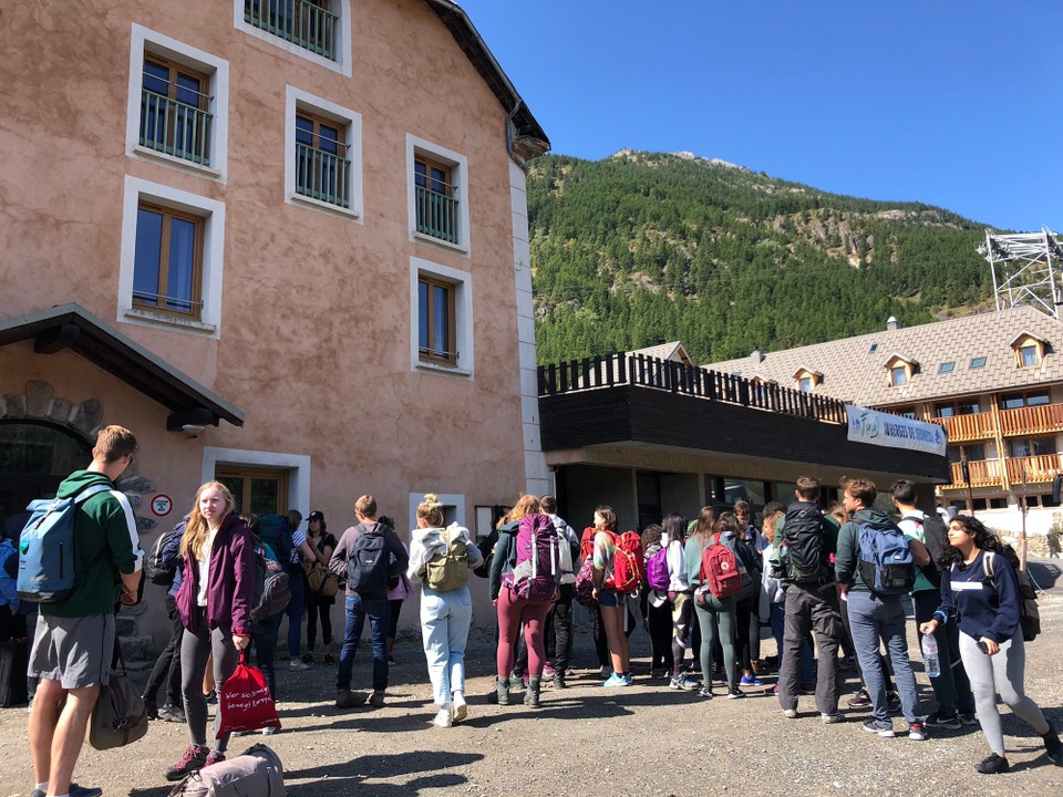 Frankreich - La Salle-les-Alpes - Die Jugendherberge