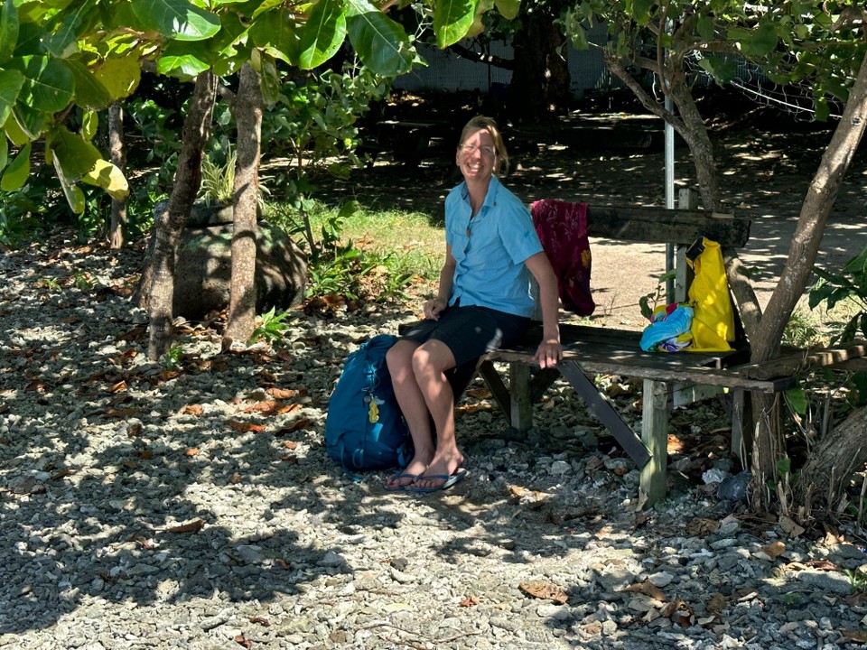 Samoa -  - ... lauschiges Plätzchen mit Schatten gefunden