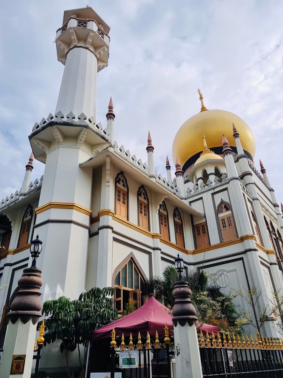 Singapur -  - Die Moschee im arabischen Viertel 