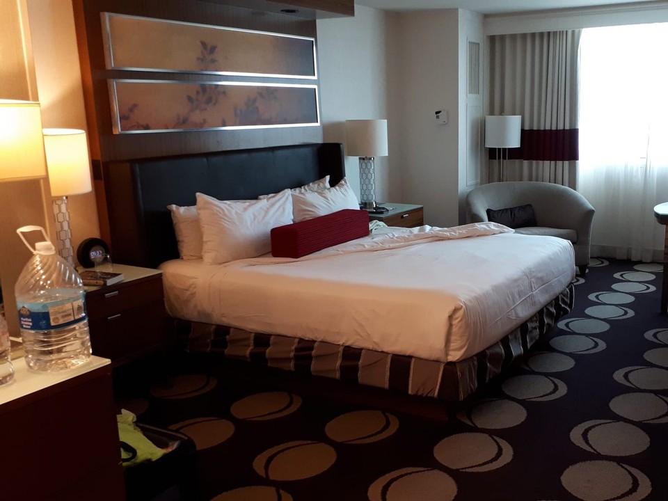 USA - Las Vegas - Unser luxuriöses Zimmer....die Mädchen hatten ein eigenes...