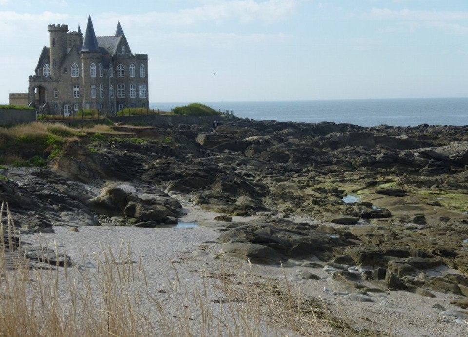 Frankreich - Le Palais auf Belle-Ile - unterwegs ein "verwunschenes" Schoss! 