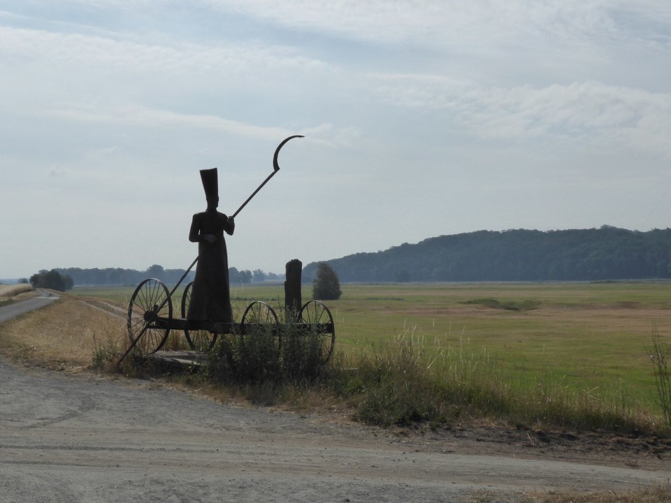 Deutschland - Havelberg - Der Fährmann...... Ein wenig verstörend.