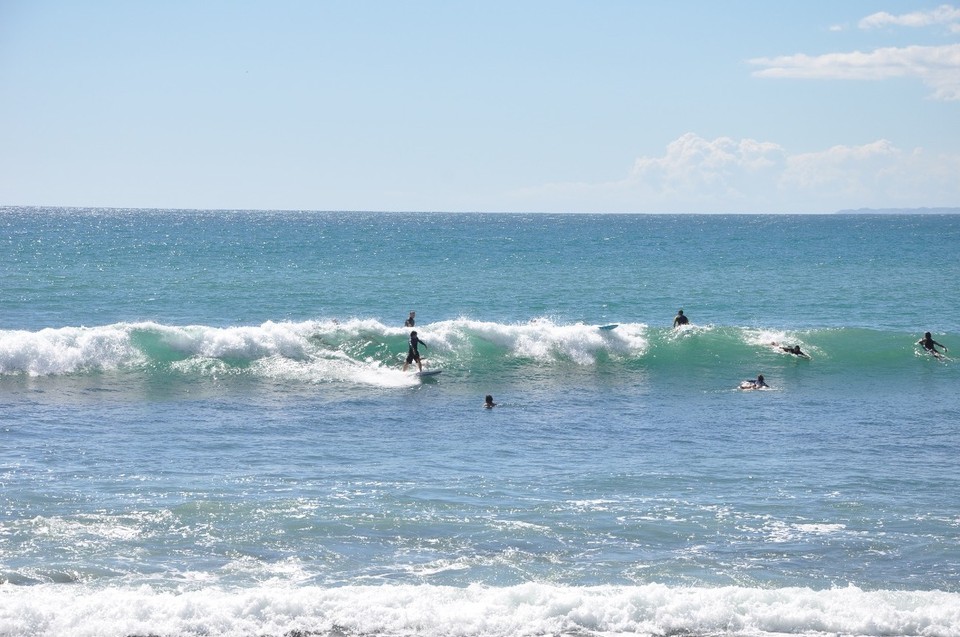 Neuseeland - Waitomo - am Surf Beach von Raglan