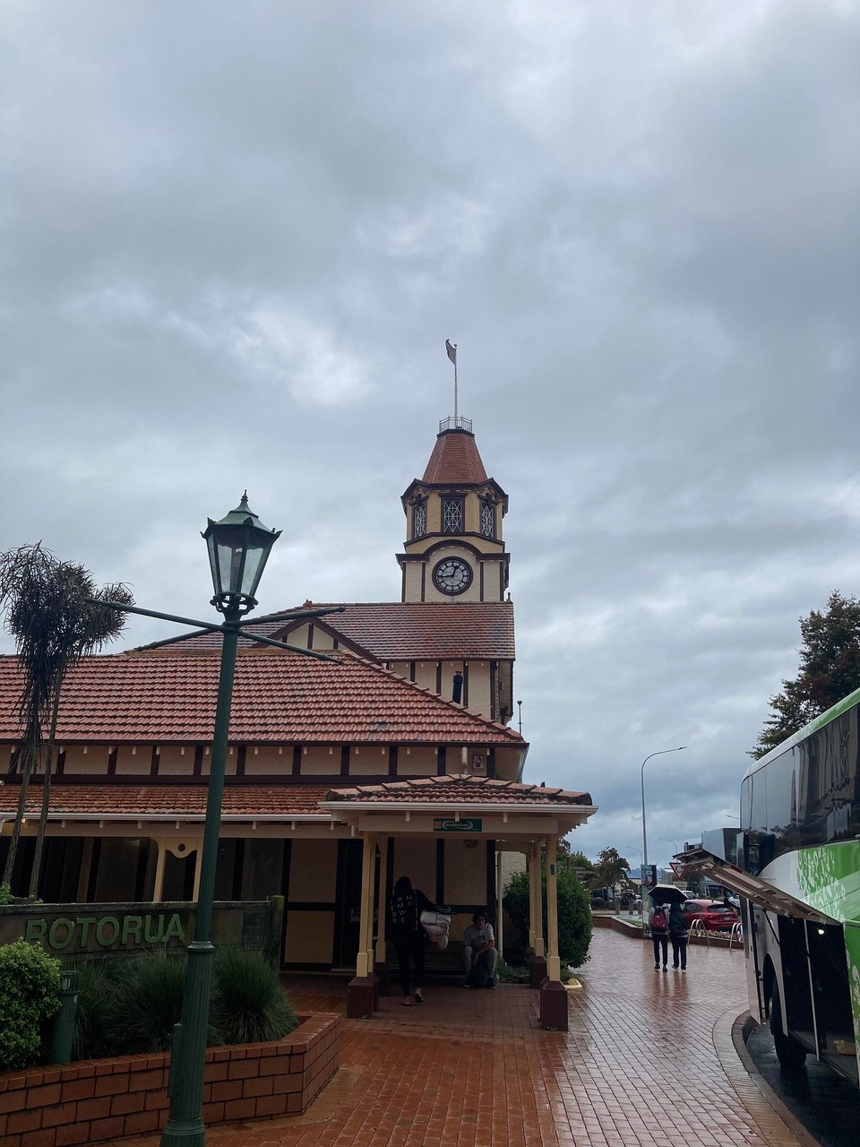 Neuseeland - Rotorua - Zwischenstop Rotorua - Zeit zum Beine vertreten, auch wenn das Wetter mal wieder nicht so besonders ist 