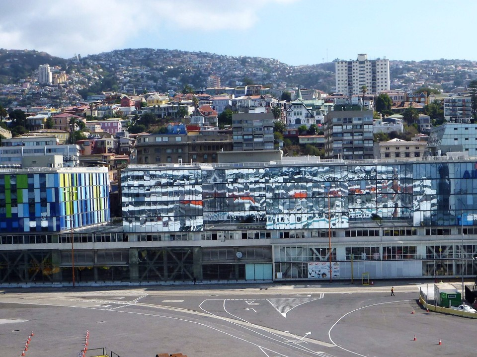 Chile - Valparaíso - Spiegelungen