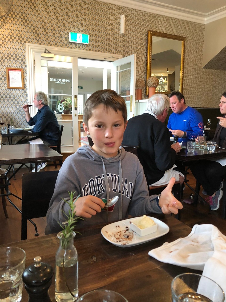 Neuseeland - Martinborough - Die Kinder haben geschlemmt. 